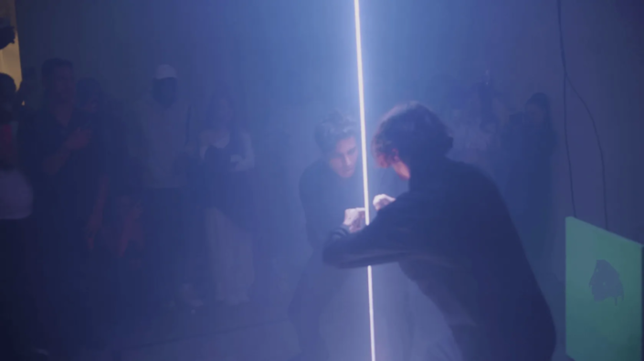 laser-kunstgalerijshow