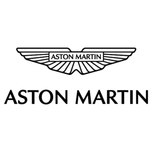 Aston Martin logo : British luxury car manufacturer